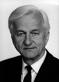 Photo: Bundespräsident Richard von Weizsäcker, ca. 1984
